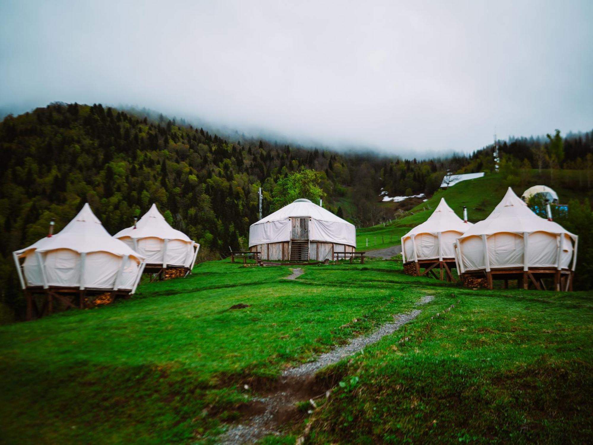 Glamping Tago Hotel Khulo Exterior photo